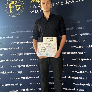 Nagroda dla finalisty Olimpiady Ekologicznej